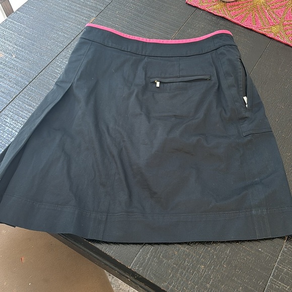 Ralph Lauren Golf navy blue skort with a pink stripe at the waistband size 6 - Picture 8 of 10